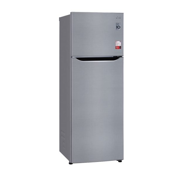 LG 288L, 2 Star, Smart Inverter Compressor, Convertible, Smart Diagnosis™, Shiny Steel Finish, Frost-Free Double