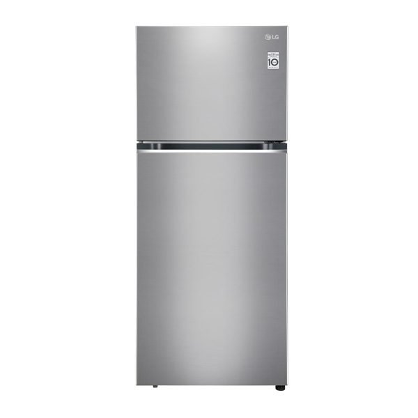 LG 380L, Double Door Refrigerator Smart Inverter Compressor, Moist ‘N’ Fresh, Convertible in Shiny Steel Finish, 2-Star