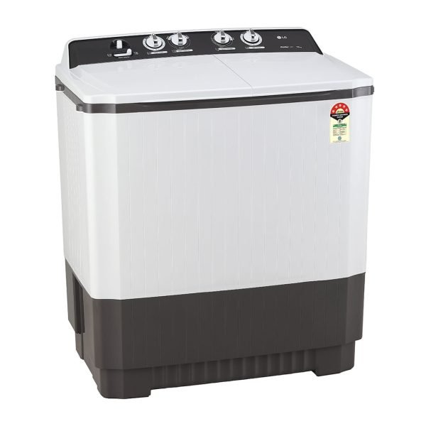 LG 10Kg Semi Automatic Top Load Washing Machine, Roller Jet Pulsator, Dark Gray