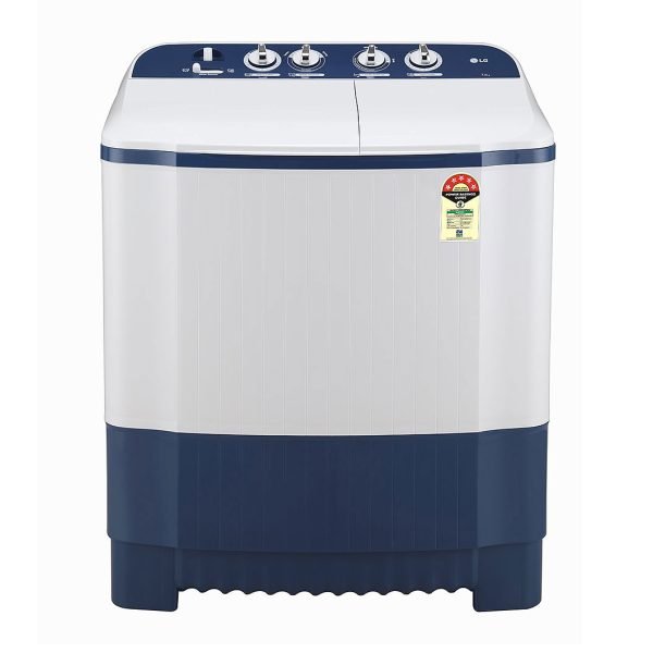 LG 7Kg Semi Automatic Top Load Washing Machine, Rat Away Technology, Dark Blue