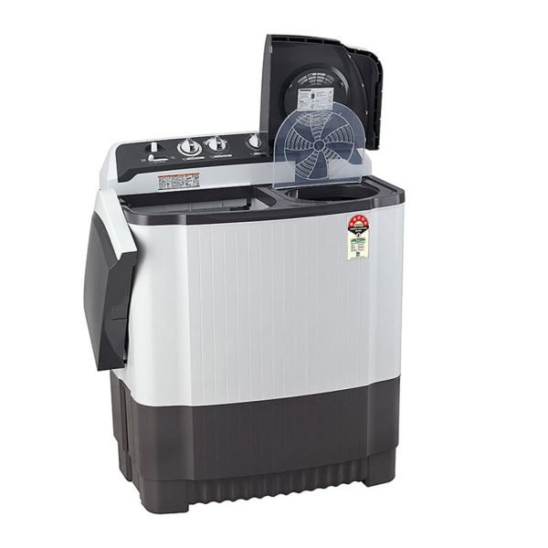 LG 7.5Kg Semi Automatic Top Load Washing Machine, Roller Jet Pulsator, Dark Gray
