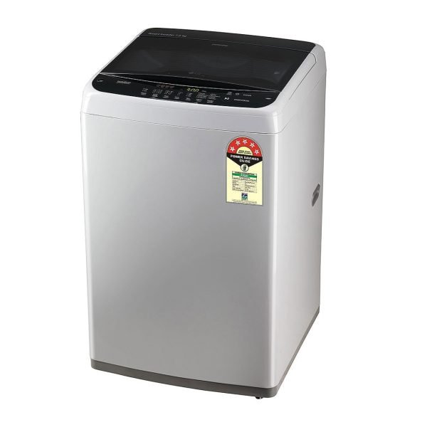 LG 7.5 Kg Top Load Washing Machine, Smart Inverter Motor, Middle Free Silver