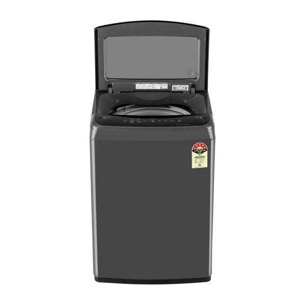 LG 7 Kg Top Load Washing Machine, Smart Inverter Motor, Middle Black