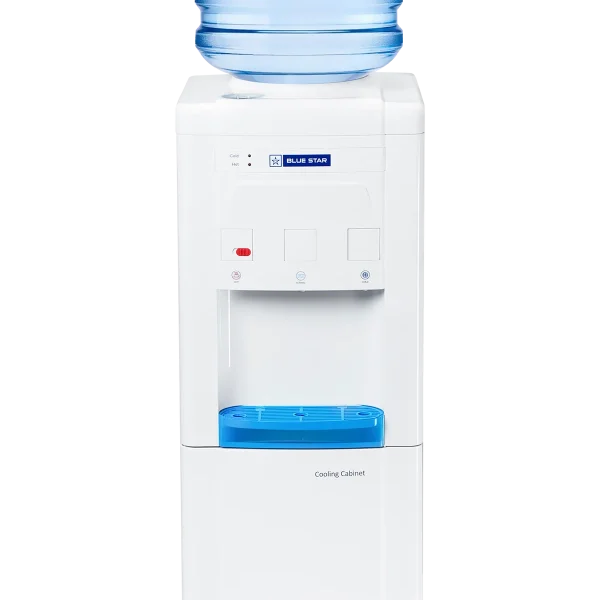 GA Series With Refrigerator-White Floor Standing | Bottled Water Dispenser